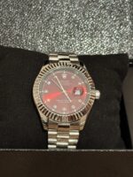 Rolex Maroon Dial RLX Master Copy - Image 2
