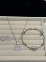 Amazing Silver Stone Set