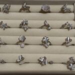 Amazing Silver Stone Adjustable Rings