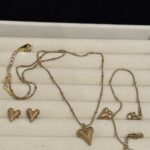 Amazing Trendy Heart Double Chain Necklace